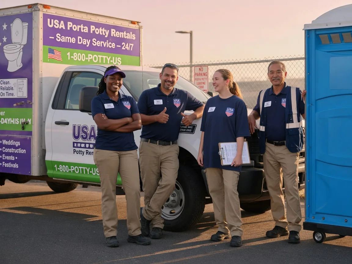 Porta Potty Rental company in Springville, CA